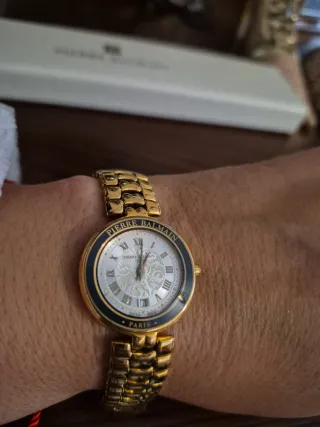 Reloj Pierre Balmain Paris Baño Oro y Plata