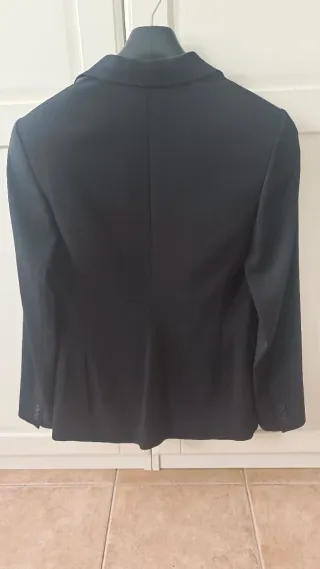 Americana Massimo Dutti Negra