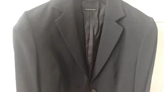 Americana Massimo Dutti Negra