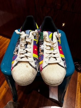Zapatillas Adidas Superstar Multicolor Vintage