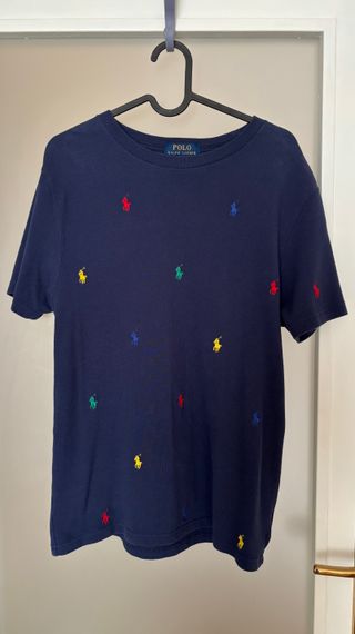 CAMISETA NIÑO AZUL Ralph Lauren (ORIGINAL)