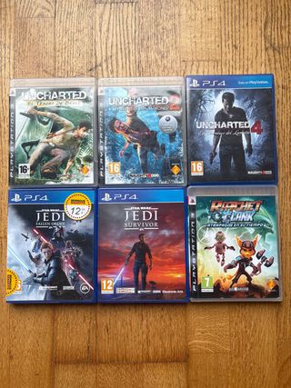 Lote 6 Juegos PS3 y PS4