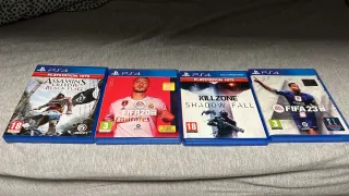 PS4 (PlayStation 4) Negra + Cargador