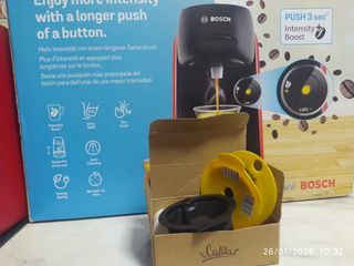 Cafetera Bosch Tassimo Roja