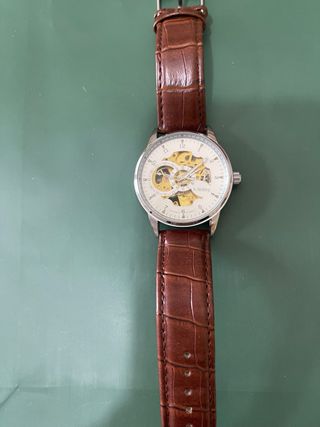Reloj C. Latino Automático Hombre Correa Marrón