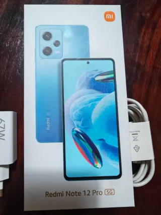 Xiaomi Redmi Note 12 Pro 5G 256GB Negro