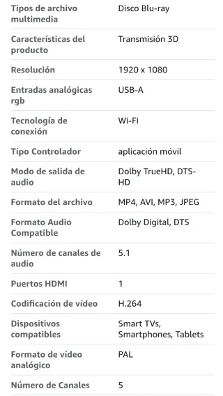 Sony BDP-S5500 Reproductor Blu-ray 3D