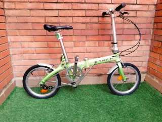 Bicicleta plegable DAHON verde