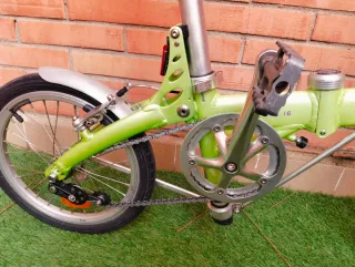 Bicicleta plegable DAHON verde