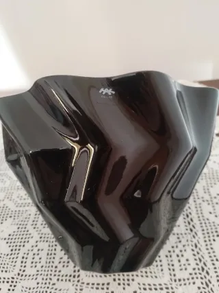 Vaso Ceramica Faccetta Design Soren Thigesen Nero