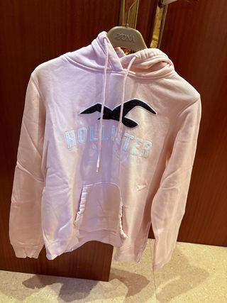 Sudadera Hollister Rosa