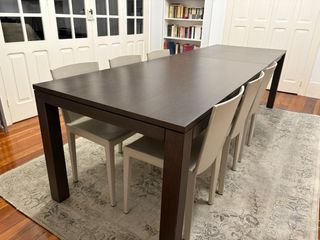 Mesa extensible de 160 a 280cm