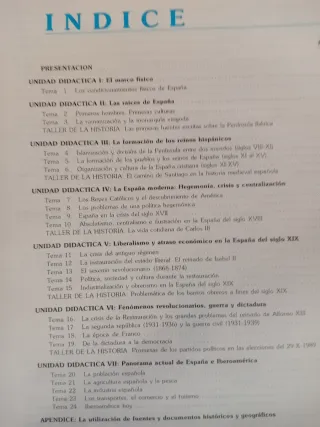 GEOGRAFIA E HISTORIA DE ESPAÑA 3 BUP