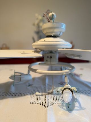 Lámpara Ventilador Blanca