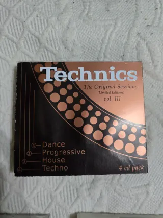 Technics The Original Sessions vol. III CD Pack