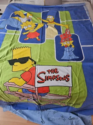 Funda Nórdica y funda almohada Simpsons Cama 90