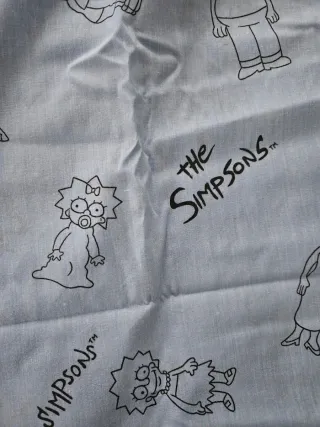 Funda Nórdica y funda almohada Simpsons Cama 90