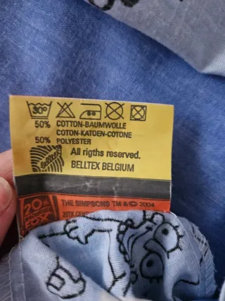 Funda Nórdica y funda almohada Simpsons Cama 90