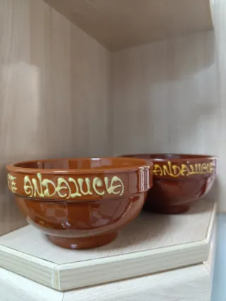 Set 2 Cuencos Barro Andalucía