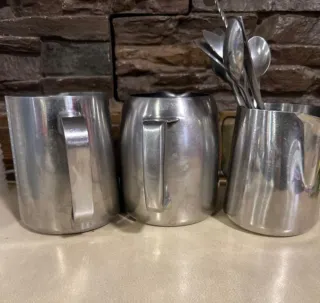 Jarras de acero inoxidable para hostelería