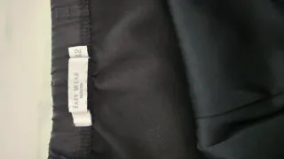 Vestido palabra de honor flores talla 42