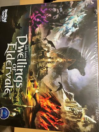 Dwellings of Eldervale Juego de Mesa, en inglés