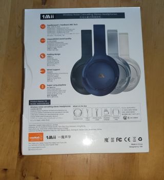 Cuffie bluetooth nera e rosa - Sigillata