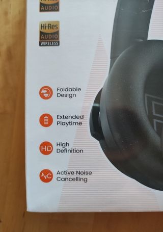 Cuffie bluetooth nera e rosa - Sigillata