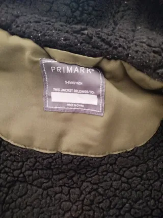 Chaqueta niño verde Primark