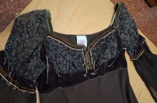 Vestido LM Lulu tonos marrones