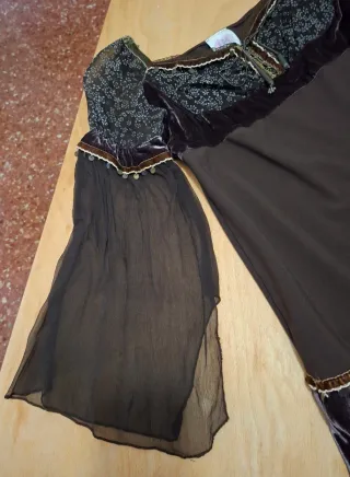 Vestido LM Lulu tonos marrones