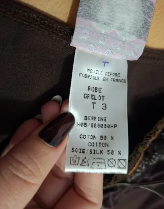 Vestido LM Lulu tonos marrones