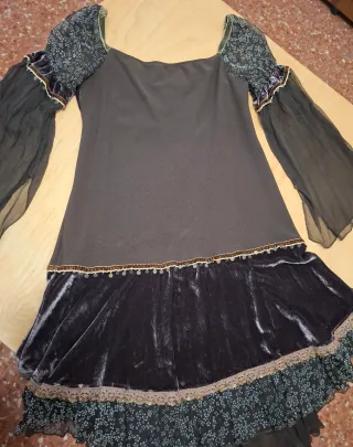 Vestido LM Lulu tonos marrones