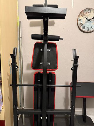 Banco de musculación plegable