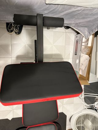 Banco de musculación plegable