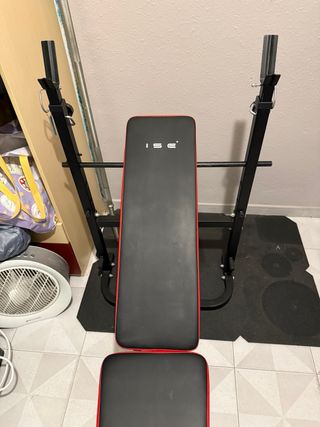 Banco de musculación plegable
