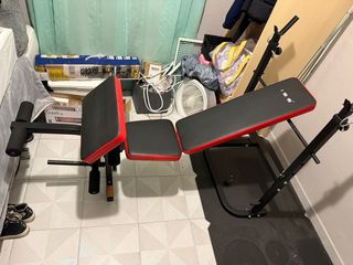 Banco de musculación plegable