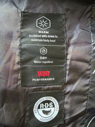 Anorak Levi's plumas