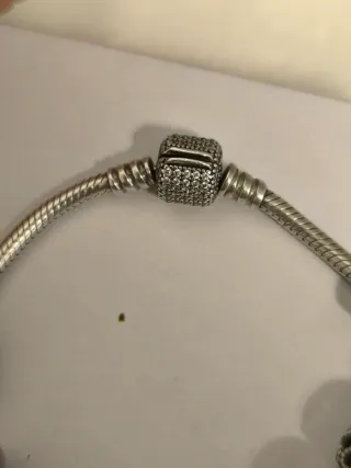 Pulsera Pandora Plata con Charms