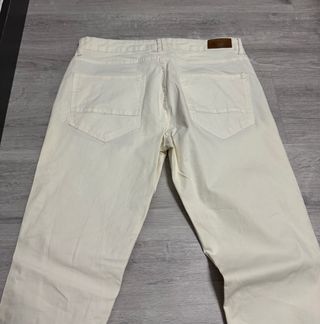 Pantalón Zara Hombre Beige