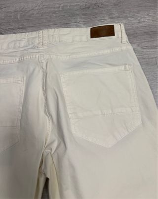 Pantalón Zara Hombre Beige