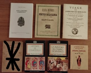 8€-35€ x libro. Historia Santiago. Galicia