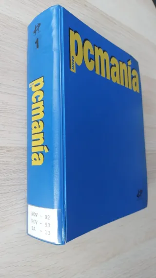 Lote revistas pcmania + archivador números 1-13