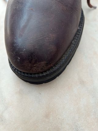 Scarpe eleganti uomo stile sella Oxford