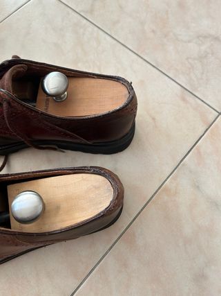 Scarpe eleganti uomo stile sella Oxford