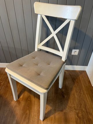Silla Ikea Ingolf Blanca
