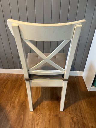 Silla Ikea Ingolf Blanca
