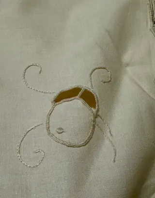 Set 12 Tovaglioli Cotone Vintage Ricamati