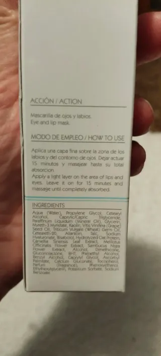 Eberlin Bio Eyes Line Mascarilla Ojos y Labios