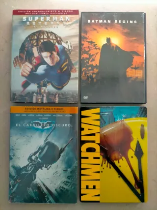 Pack Películas DVD Superhéroes